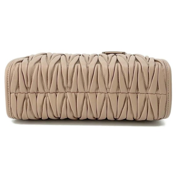 Miu Miu Matelassé Leather Tote Bag Handbag - Picture 3 of 11